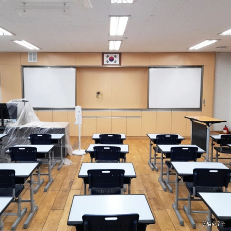 칠판 설치 - 남양주 구리 의정부 학원 학교 공공기관 대형 화이트보드 시공 야간설치가능 상세 이미지 8