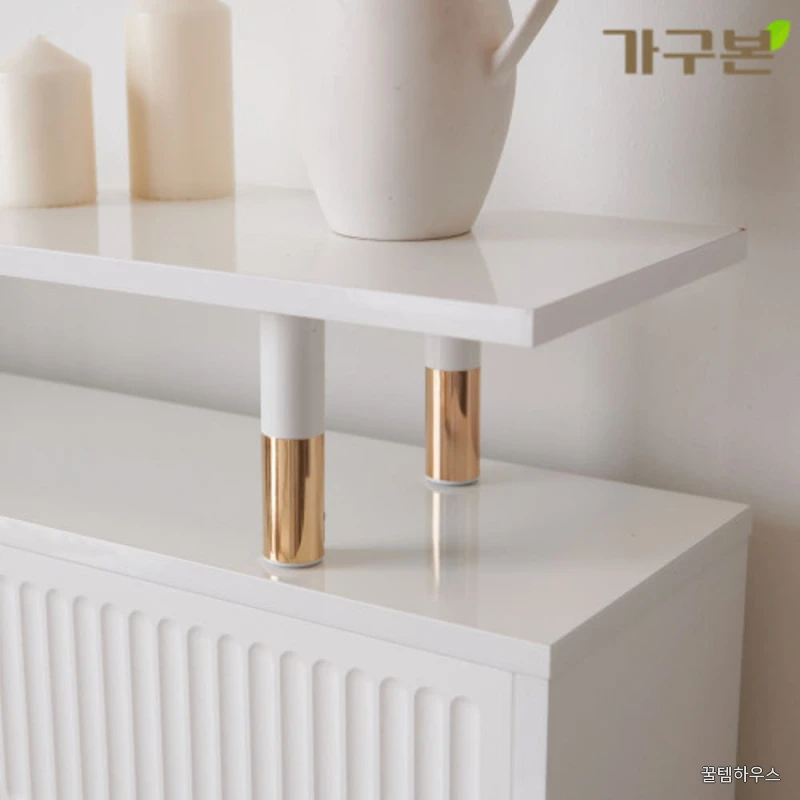 이본 인테리어벽난로 벽난로모형 선반 조명 상세 이미지 4