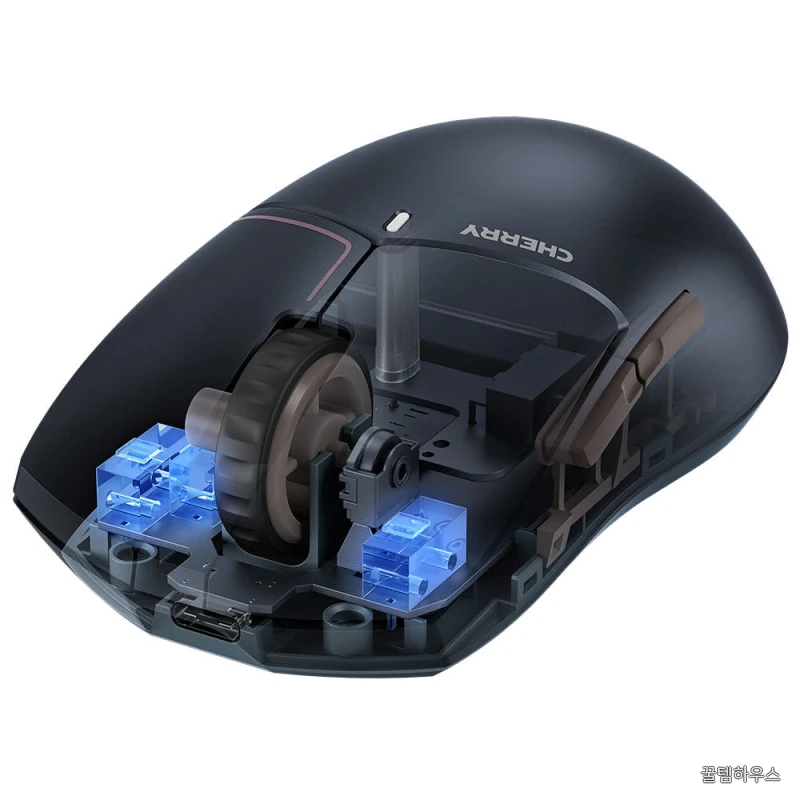 엑스트리파이 MW5500 8K 유무선 마우스 블루블랙 상세 이미지 4