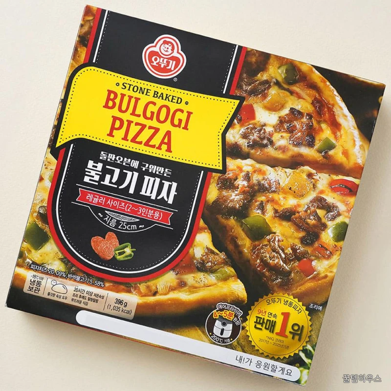 메가마트 오뚜기 불고기 피자 396g 상세 이미지 2
