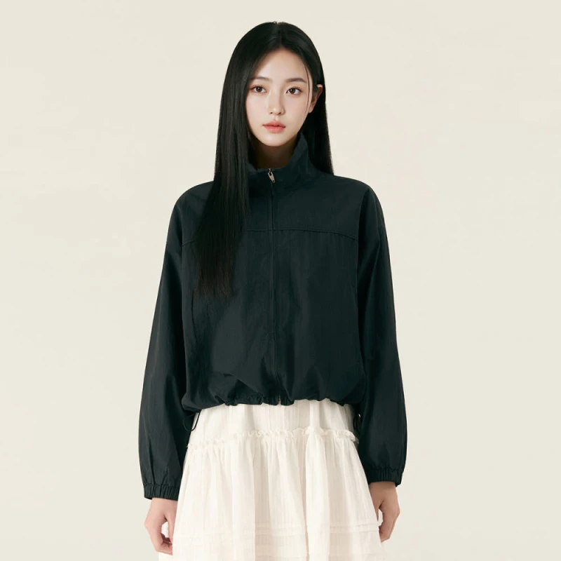 로엠 하이넥 블루종 점퍼 RMJPG23RT1