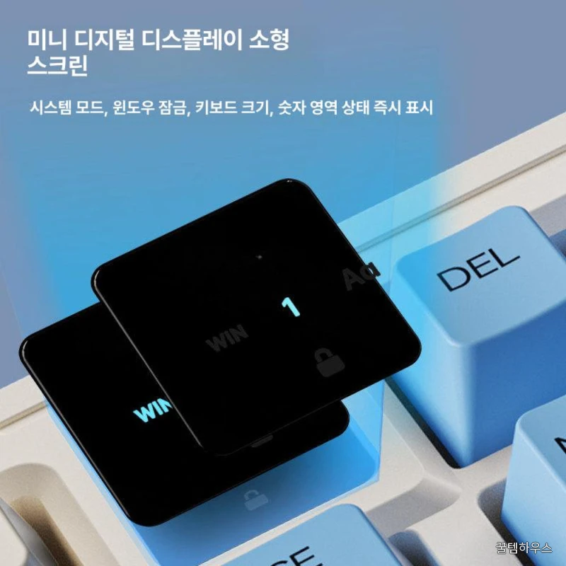 K99 무선 블루투스 기계식 커스텀 핫스왑 게이밍 스타씨 블루 상세 이미지 3