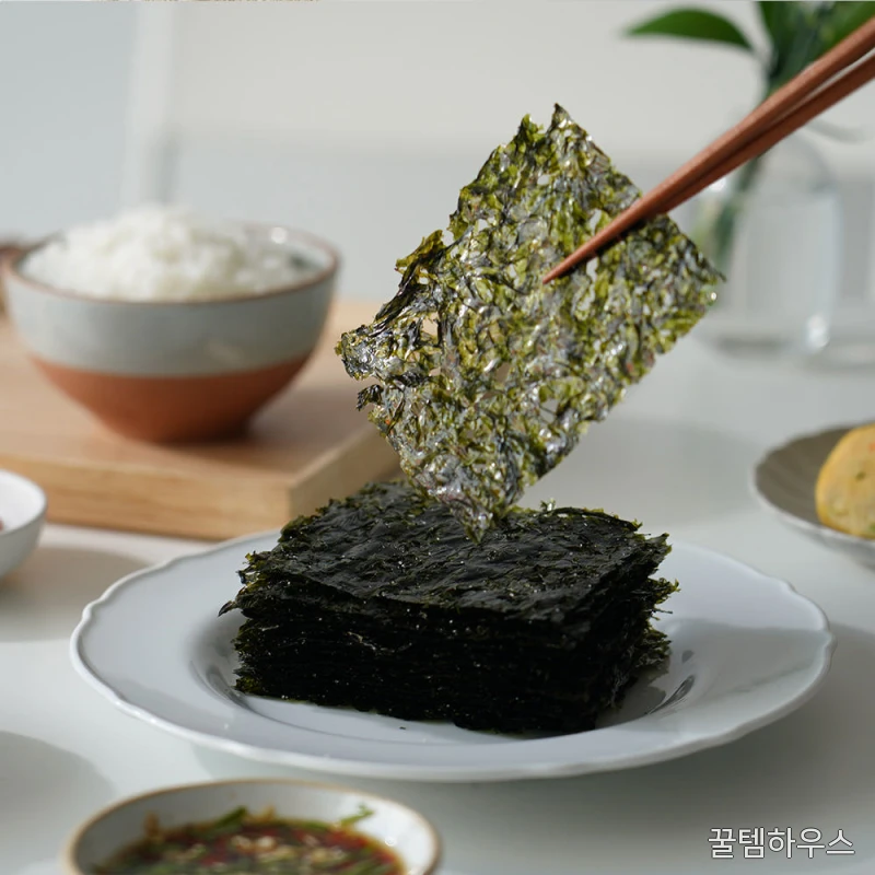 돌김 조미된 구운김 한속/ 전장김10봉,100장/ 전남 무안 도리포 지주식 곱창김 상세 이미지 9