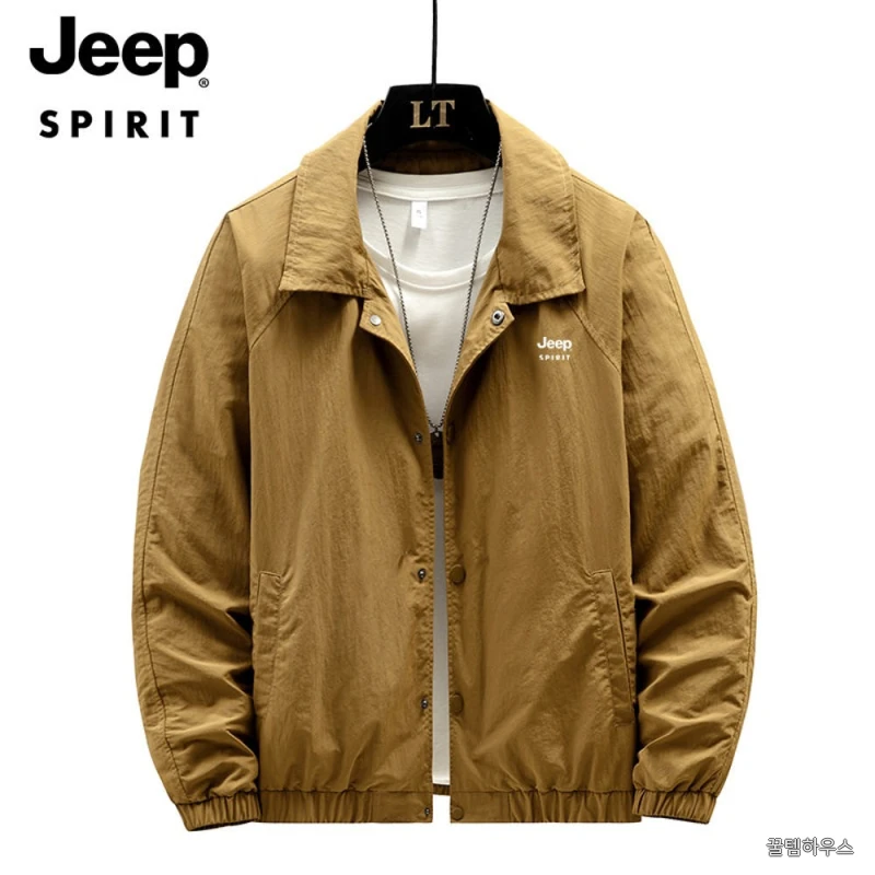 JEEP SPIRIT 남성 자켓 봄 여름 바람막이 항공잠바 작업복 상의 상세 이미지 4
