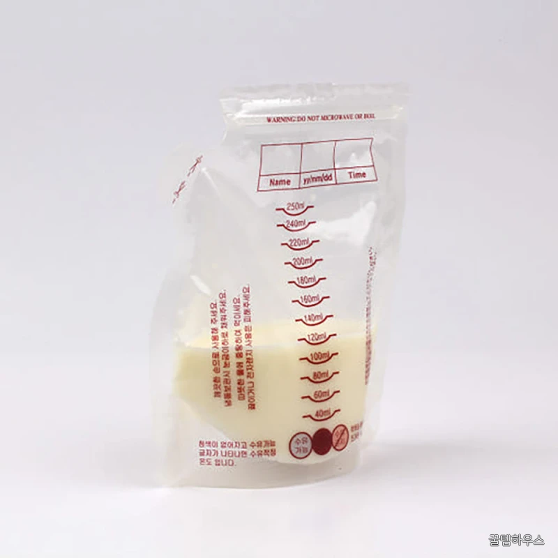 퍼펙션 초유저장팩 100ml 60매 국내생산 일회용 모유저장팩 상세 이미지 9