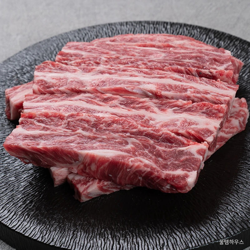 한우선물세트 등심 채끝 투뿔 갈비살 명절 추석 모듬 구이용 투뿔등급 명작세트 9호, 800g, 1개 상세 이미지 3