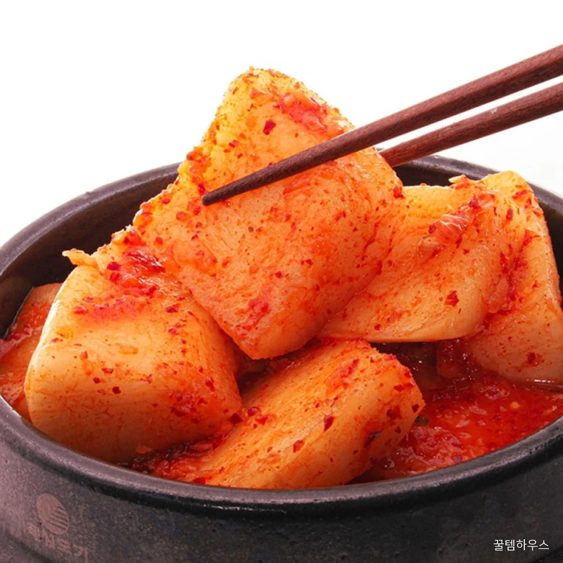 [100% 국내산 재료] 국내산 총각김치 김치 2kg, 1개 상세 이미지 3