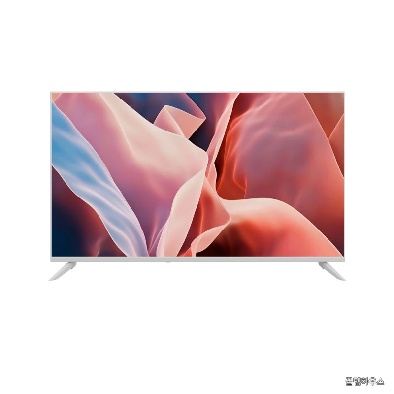 큐빅스 139cm(55인치) 4K UHD QLED TV 화이트 구글 스마트 티비 에너지1등급 고화질 상세 이미지 3