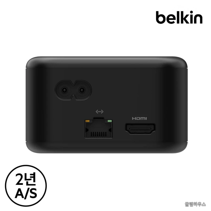 6in1 코어 GaN 독 130W C타입 멀티허브 도킹스테이션 4K 기가비트 이더넷 INC018 맥북 에어 M5 갤럭시북6 프로 호환 상세 이미지 3