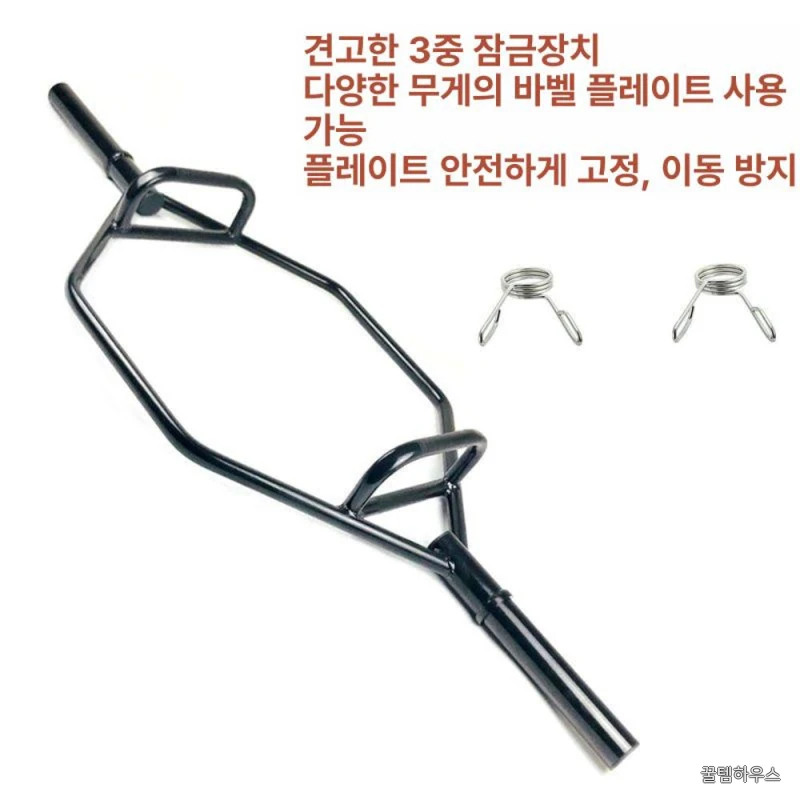 헬스장 이지바 역기 중량봉 브라켓 랙 덤벨 컬바 속이 여성용 피트니스 바벨바 상세 이미지 5