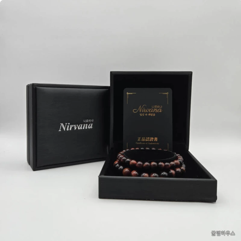 천연 원석 팔찌 염주 삼재 소원성취 오행팔찌 하울라이트, 6mm 상세 이미지 7