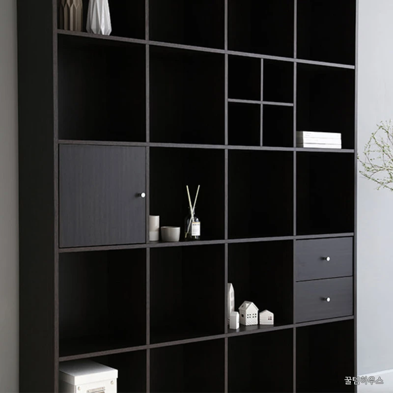 인서트분리선반 370x285x370mm, 2단, 블랙브라운 8069.8878 상세 이미지 3
