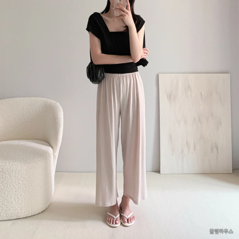 1+1 냉장고바지 여자냉장고바지 쿨링팬츠 상세 이미지 10