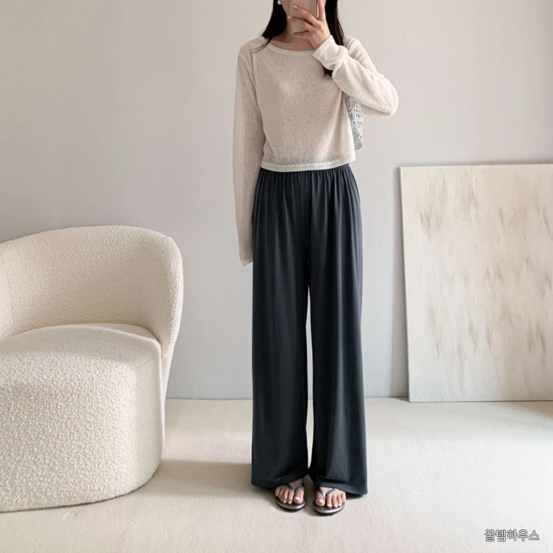 1+1 냉장고바지 여자냉장고바지 쿨링팬츠 상세 이미지 5