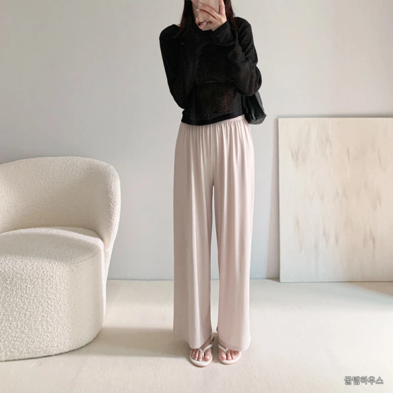 1+1 냉장고바지 여자냉장고바지 쿨링팬츠 상세 이미지 9