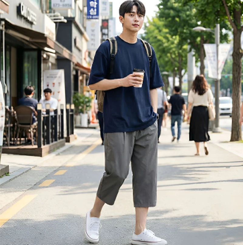 쿨링 아이스 7부 반바지
