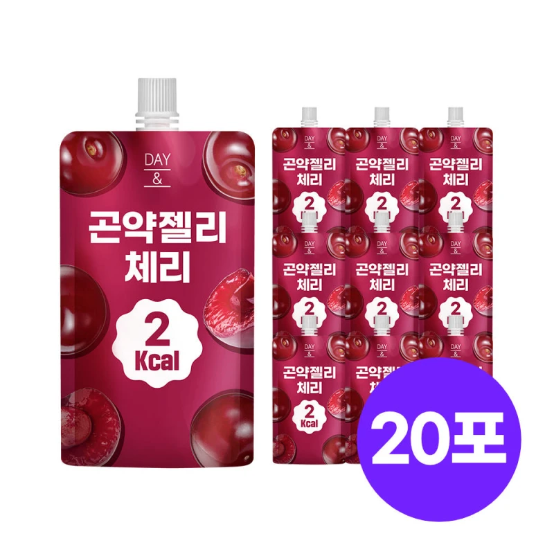 데이앤 곤약젤리 체리맛