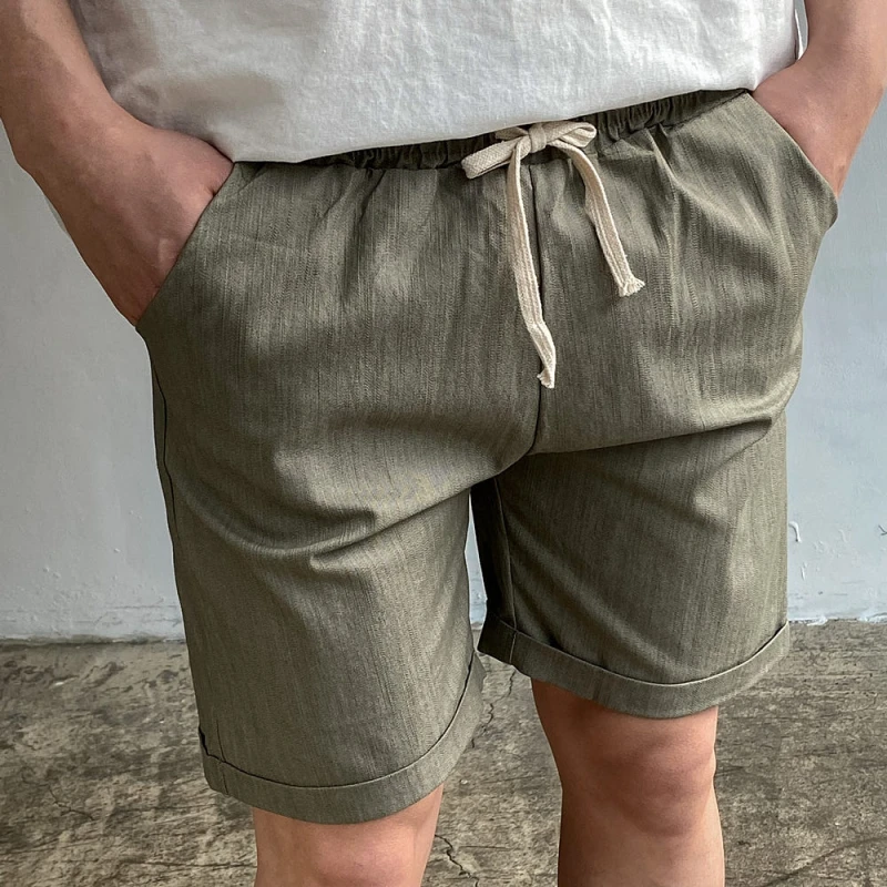 카브라 5부밴딩 바지