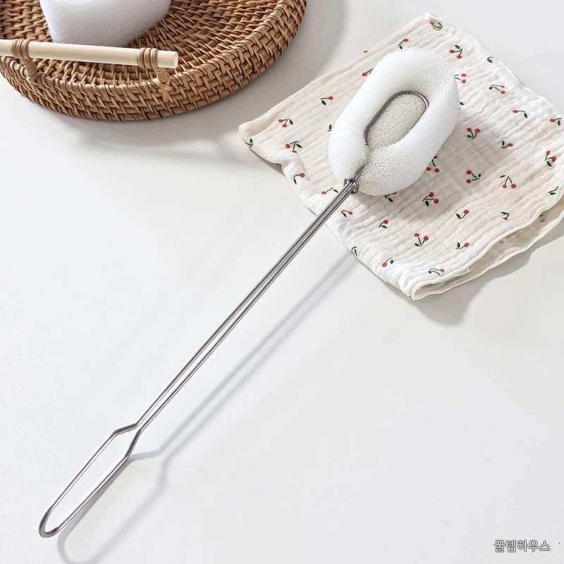 스텐 물병 텀블러 세척솔 브러쉬 솔 33cm 상세 이미지 4
