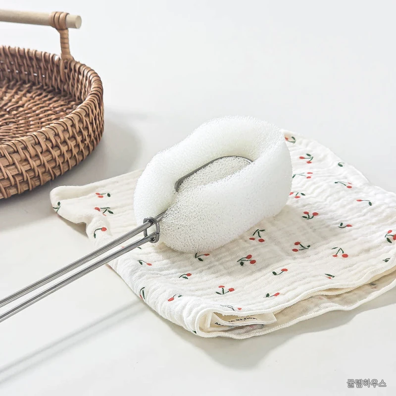 스텐 물병 텀블러 세척솔 브러쉬 솔 33cm 상세 이미지 9