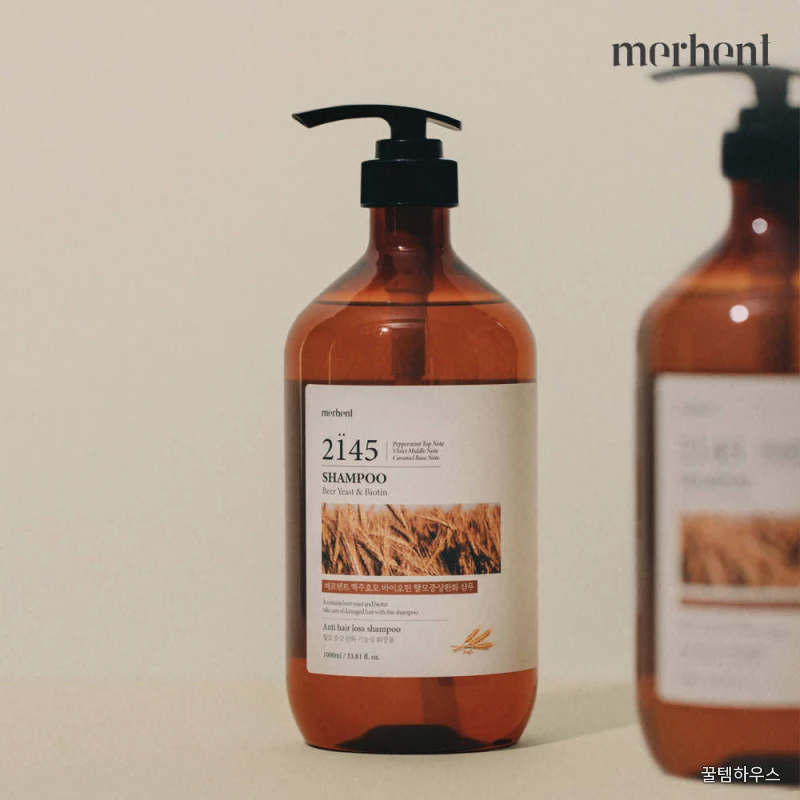 1+1 맥주효모 탈모 샴푸 1000ml 비오틴 두피 탈모증상완화 약산성 남자 여자 상세 이미지 5