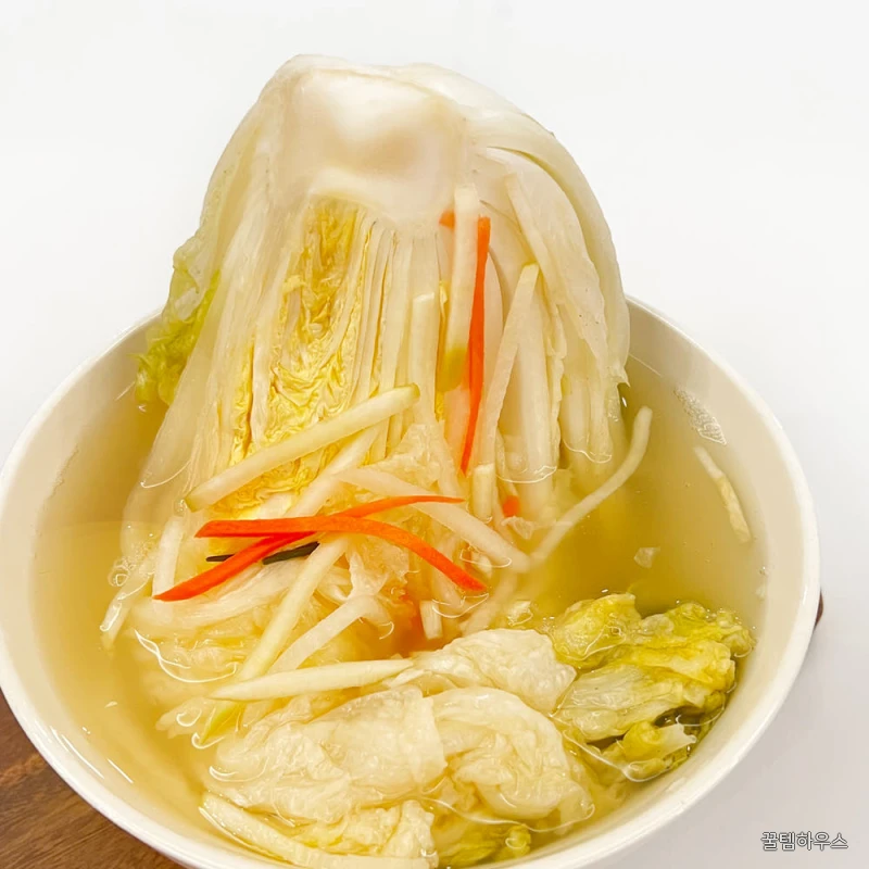 국내산 맑은 국물 백김치 물김치 4kg, 1개 상세 이미지 2