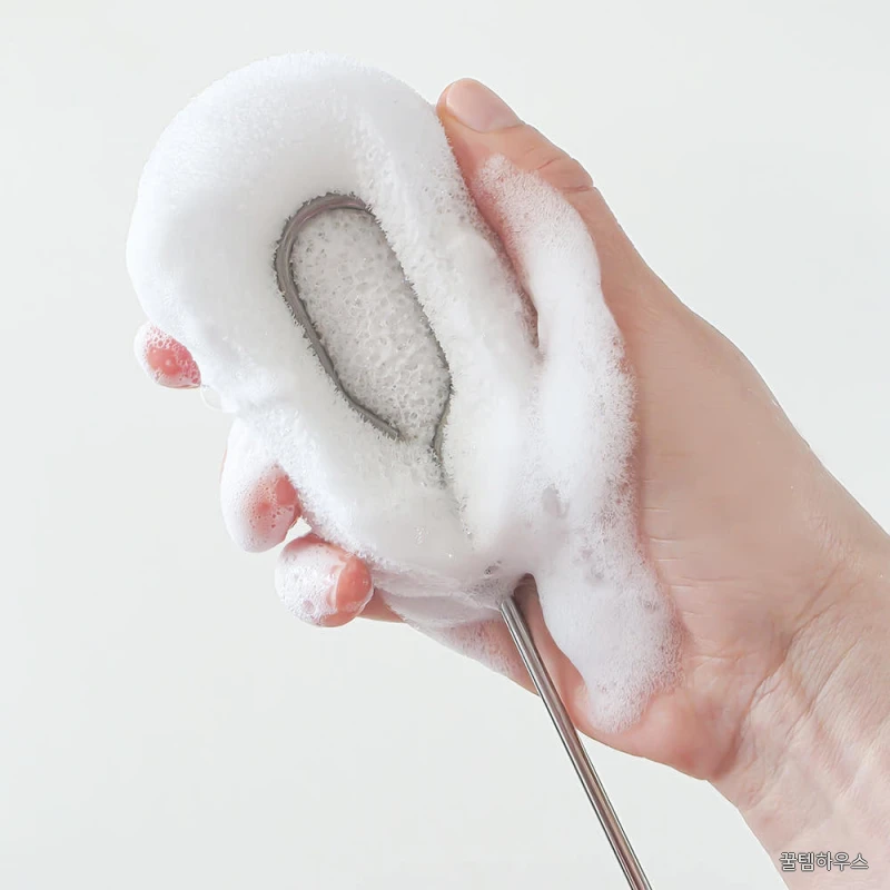 스텐 물병 텀블러 세척솔 브러쉬 솔 33cm 상세 이미지 5