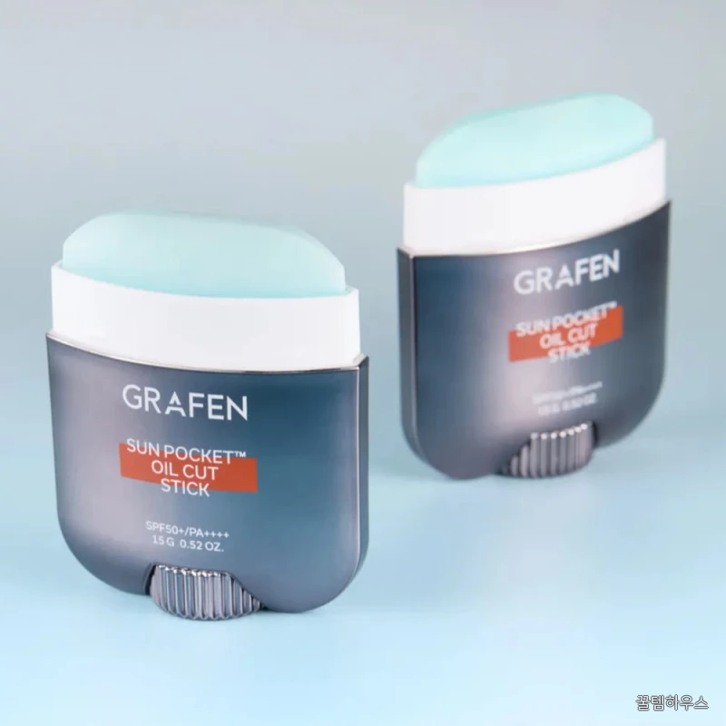 [개기름OFF] 그라펜 노세범선스틱 번들케어 오일컷선포켓 SPF50+ 15g, 3개 상세 이미지 4