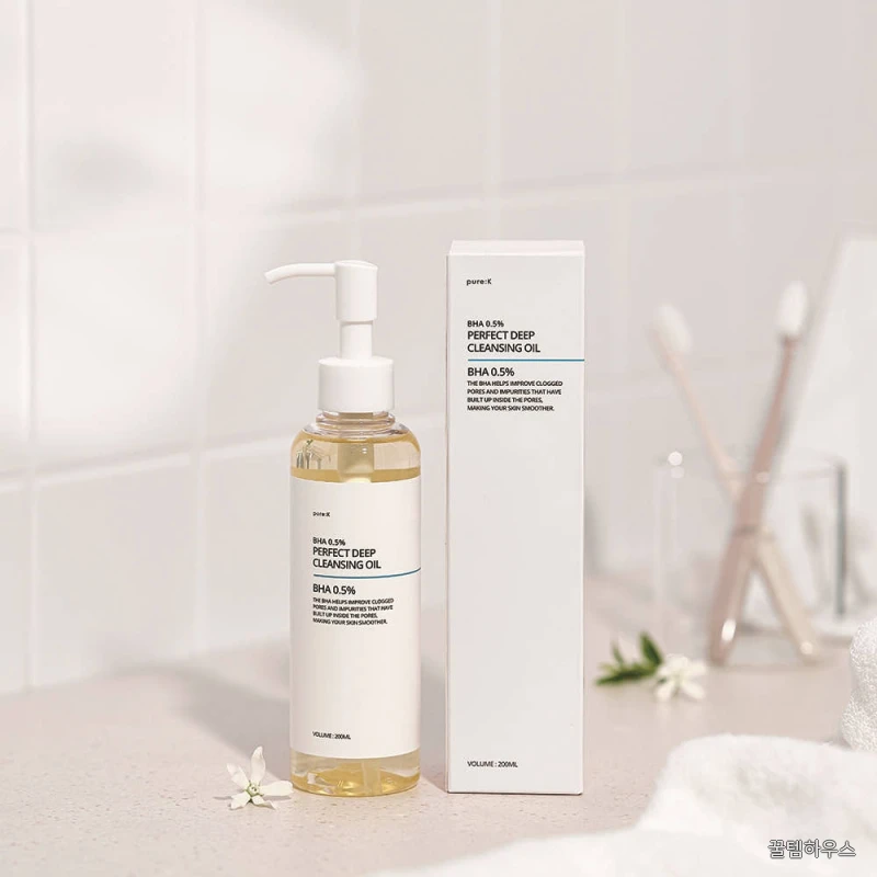 바하 0.5% 블랙헤드 피지 제거 클렌징 오일 200ml, 3개 상세 이미지 4