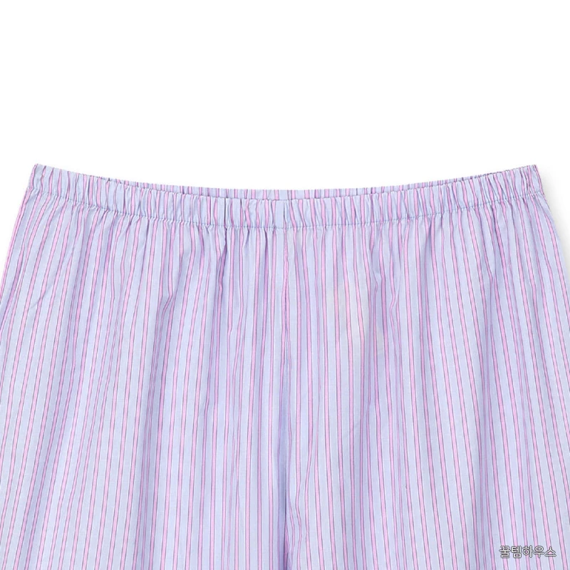 7부 순면 남성 잠옷 파자마 바지 상세 이미지 3