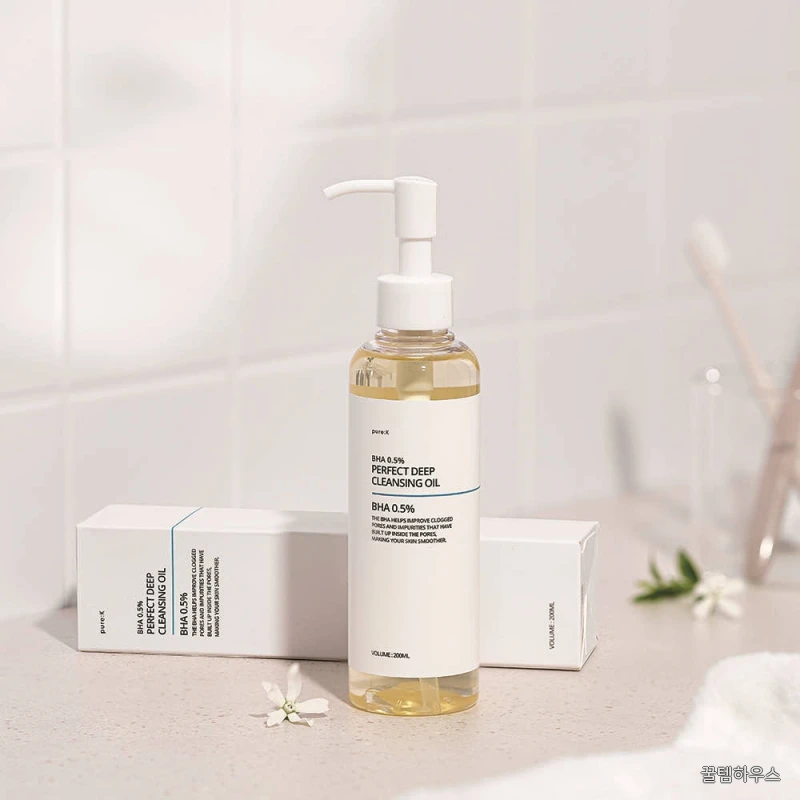 바하 0.5% 블랙헤드 피지 제거 클렌징 오일 200ml, 3개 상세 이미지 3