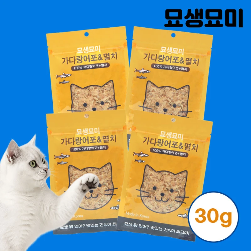 고양이 입맛 사로잡는 가쓰오부시 간식