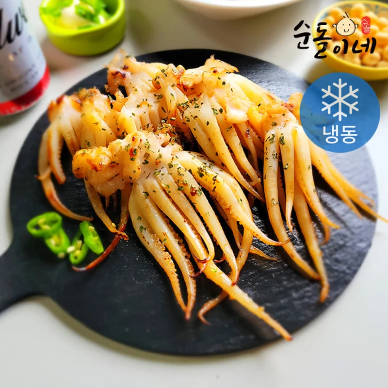 버터구이 오징어 오다리