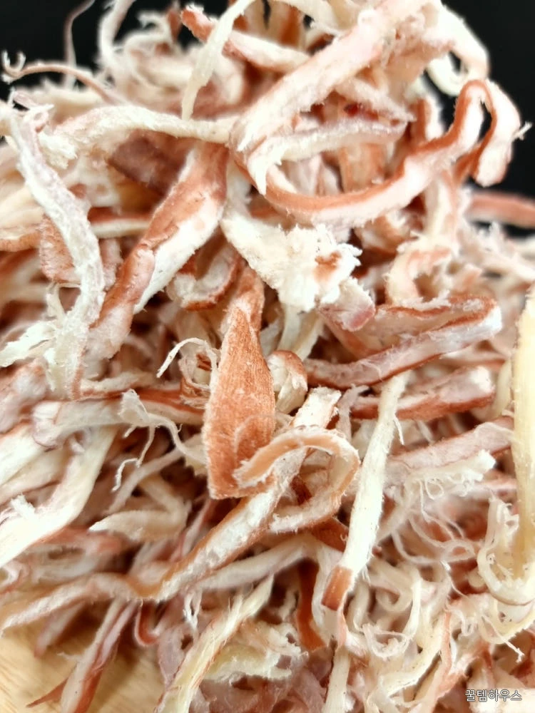 오징어90% 국내가공 맥반석에 구운 참진미채 건어물 가정용 업소용 진미채 200g, 1개 상세 이미지 5
