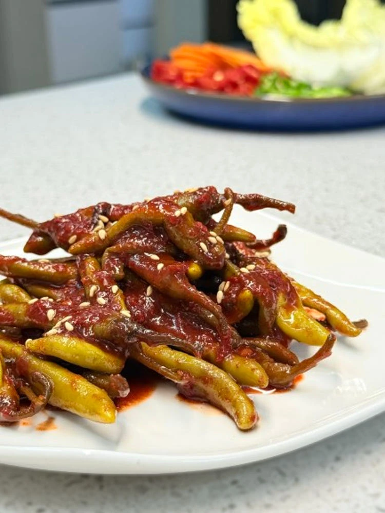 부전시장 수제반찬 젓갈고추 장아찌