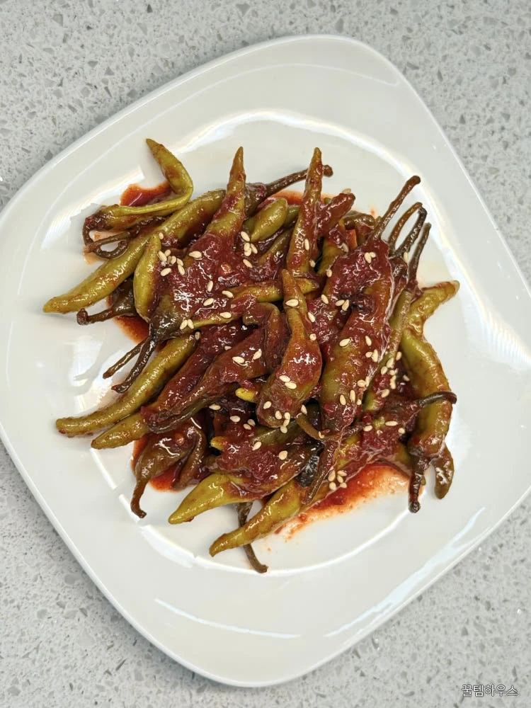 부전시장 수제반찬 젓갈고추 장아찌 상세 이미지 3