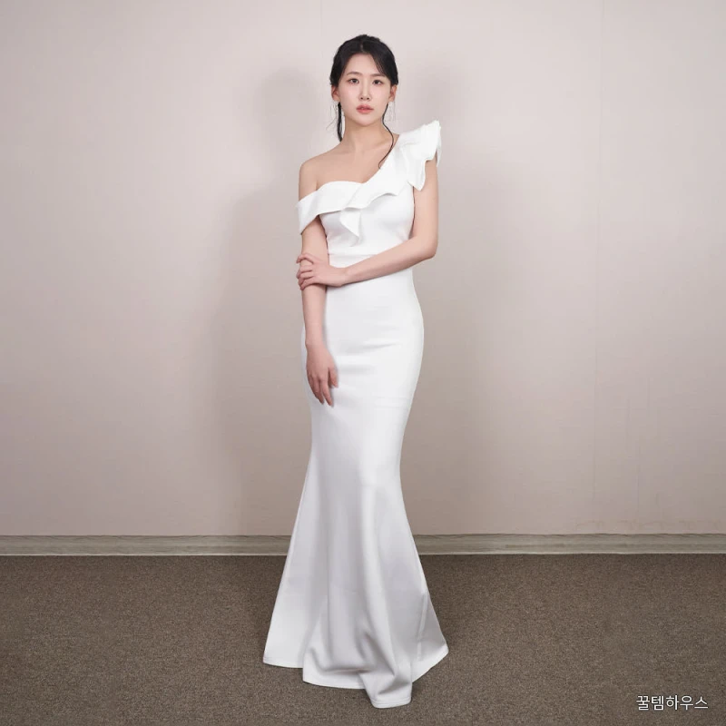 루나 오프숄더 파티드레스 LDP92 결혼식2부 피로연 웨딩촬영 드레스 상세 이미지 7