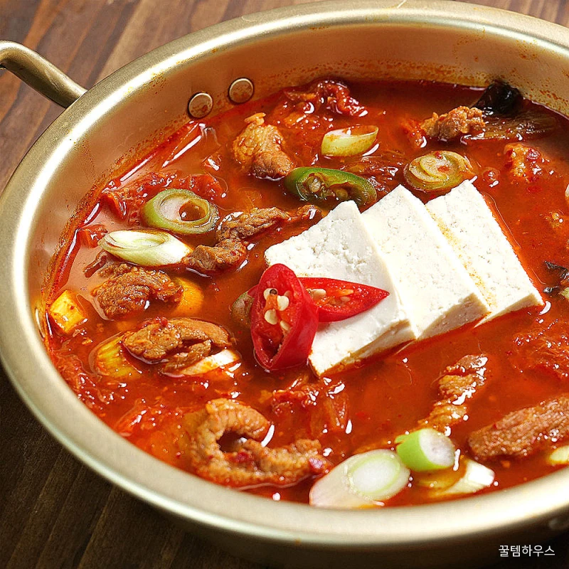 국 찌개 밀키트 5팩 (10인분) 미역국 된장 김치찌개 육개장 소고기무국 세트 상세 이미지 5