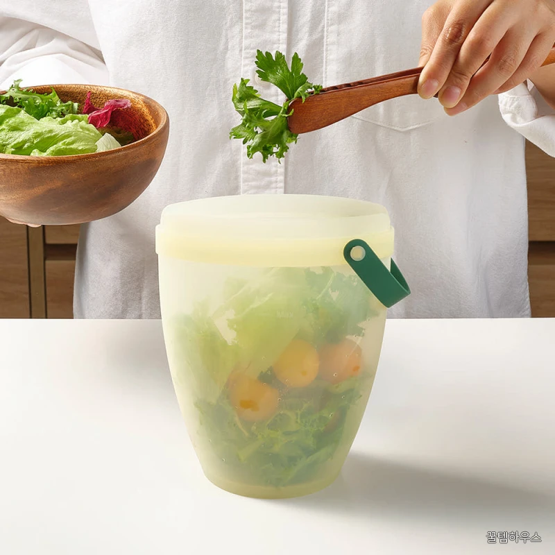 바로한끼 실리콘 지퍼백 컵형 1.1L 상세 이미지 4