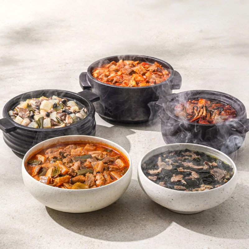국 찌개 밀키트 5팩 세트
