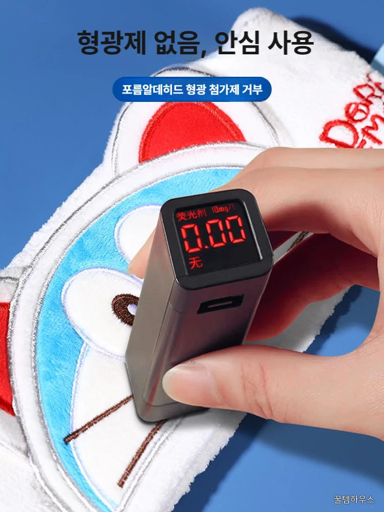 세안 헤어밴드 귀여운 캐릭터 메이크업 머리띠 마스크팩 전용 헤어후드 화이트 1개 상세 이미지 4