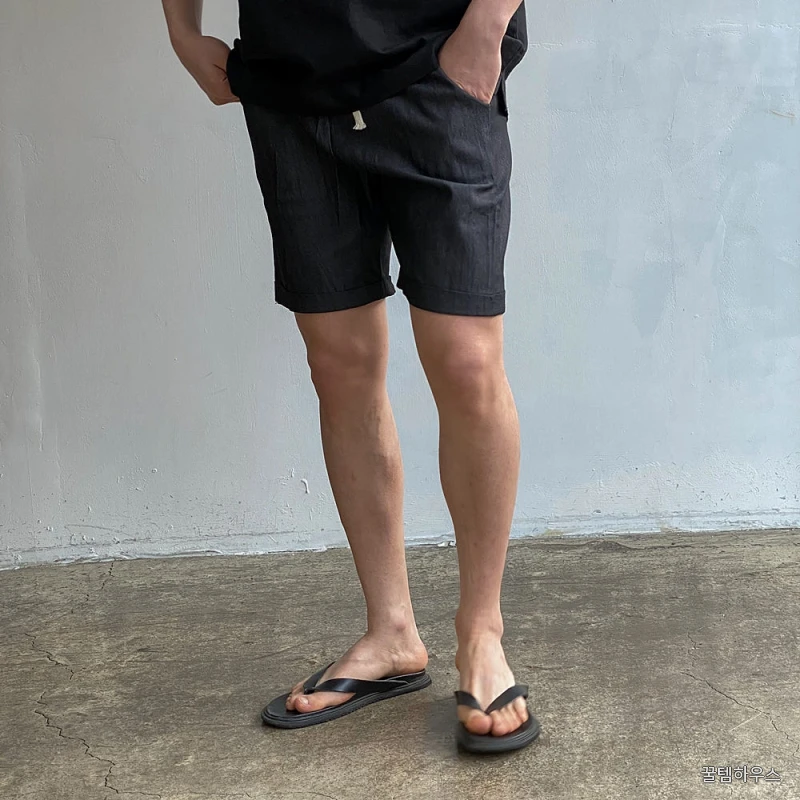 남자 편한 바지 카브라 5부밴딩 1+1 상세 이미지 3