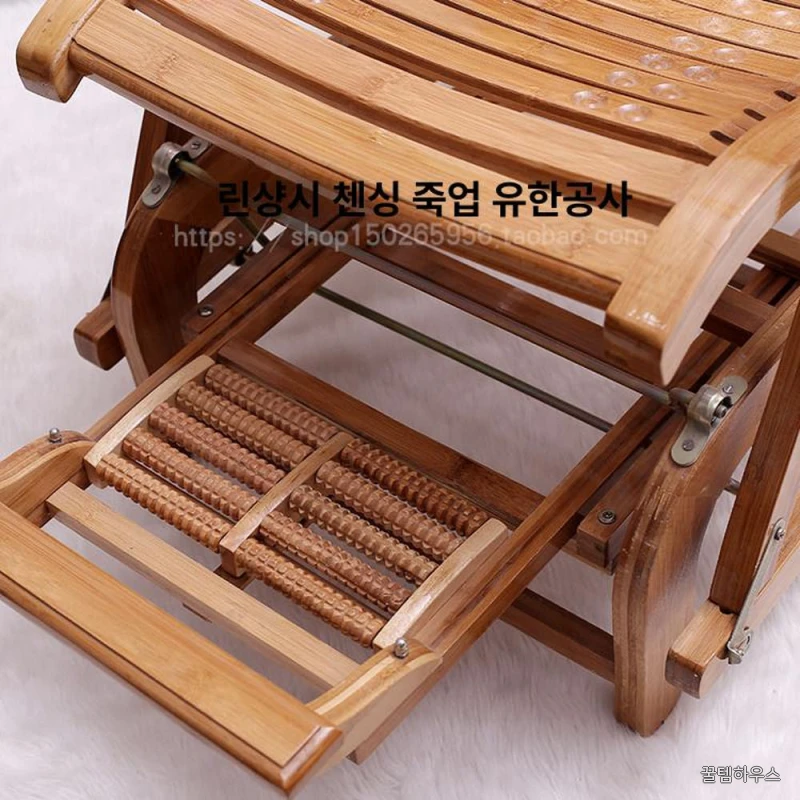 라탄 흔들의자 자동 접이식 그네 독서 자동흔들의자 실내 휴식 안락 거실 북유럽 암체어 상세 이미지 4