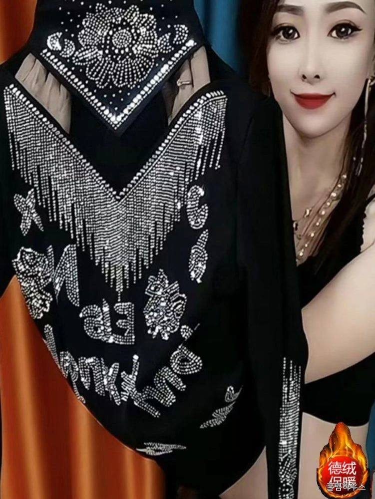 연습복 반팔티셔츠 메쉬 댄스복 여성 이너 여름 레이어드 여자 나시 민소매 라운드 루즈핏 상세 이미지 3