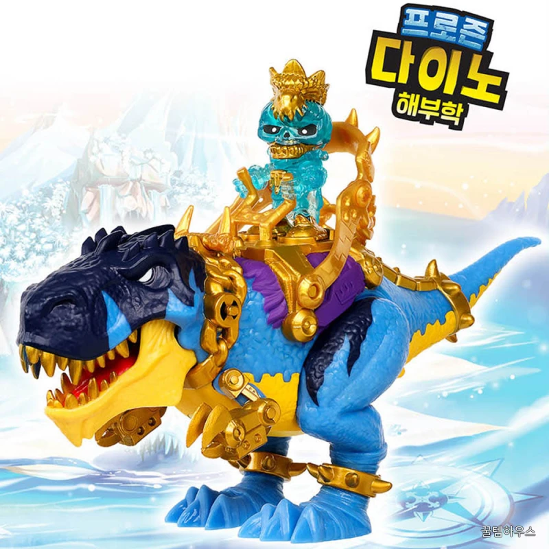 트레져X 다이노 해부학 프로즌 공룡 서프라이즈 피규어 남자아이 여자아이 선물 스티커 세트 상세 이미지 3