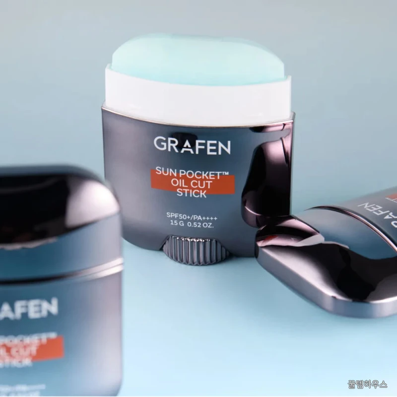 [개기름OFF] 그라펜 노세범선스틱 번들케어 오일컷선포켓 SPF50+ 15g, 3개 상세 이미지 3