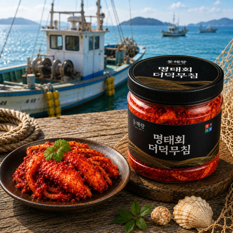 명태살과 더덕의 환상 조화