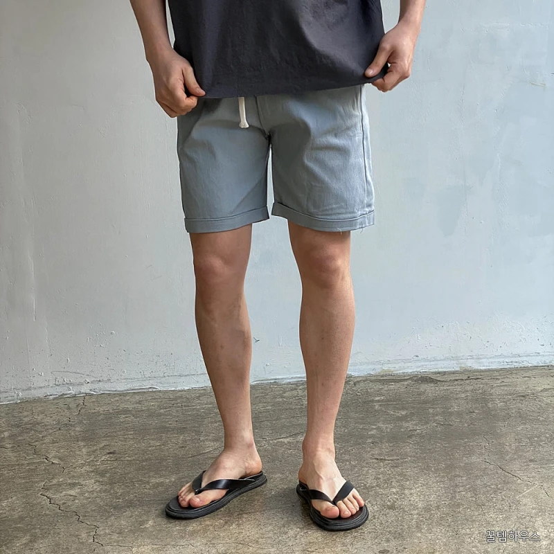 남자 편한 바지 카브라 5부밴딩 1+1 상세 이미지 8