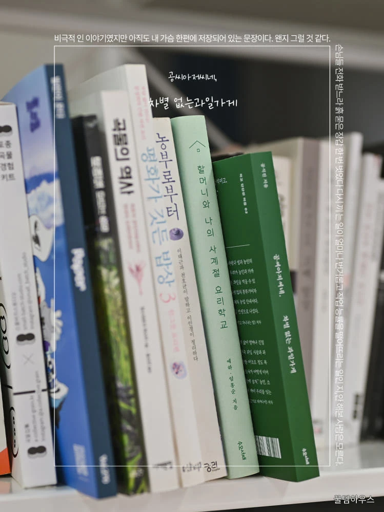 공씨아저씨네 차별 없는 과일가게 feat. 엽서 농사펀드 엽서 곡물집 상세 이미지 4