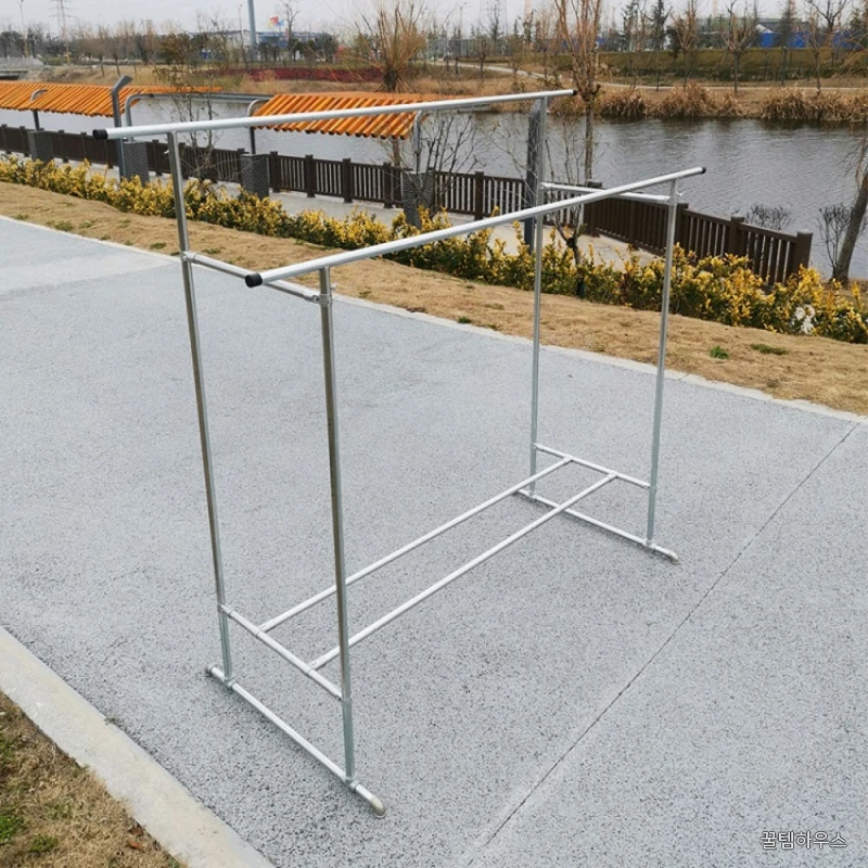 대형빨래 건조대 이불 이동식 대형 빨랫대 베란다 확장형 1.6m 1.6m 대형 상세 이미지 4
